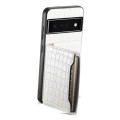 For Google Pixel 6 Pro Crocodile Texture Card Bag Design Full Coverage Phone Case(White)