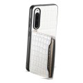 For Sony Xperia 10 V Crocodile Texture Card Bag Design Full Coverage Phone Case(White)