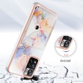 For Xiaomi Redmi Note 11 Pro / 11 Pro+ Marble Pattern IMD Card Slot Phone Case(Galaxy Marble White)