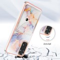 For Xiaomi Redmi Note 11s / Note 11 4G Global Marble Pattern IMD Card Slot Phone Case(Galaxy Marble