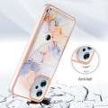 For Xiaomi Redmi Note 11T Pro Marble Pattern IMD Card Slot Phone Case(Galaxy Marble White)