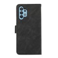 For Samsung Galaxy A32 4G ABEEL Frosted Magnetic RFID Leather Phone Case(Black)