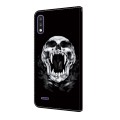 For LG K22/K22 + Crystal Painted Leather Phone case(Skull)