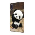 For LG K22/K22 + Crystal Painted Leather Phone case(Panda)