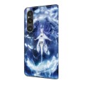 For Sony Xperia 1 IV Crystal Painted Leather Phone case(Magic Fairy)