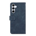 For Samsung Galaxy A14 5G ABEEL Color Block Magnetic RFID Leather Phone Case(Blue-Brown)
