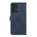 For Samsung Galaxy A53 5G ABEEL Color Block Magnetic RFID Leather Phone Case(Blue-Brown)