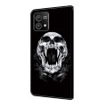 For Motorola Moto G Power 2023 Crystal Painted Leather Phone case(Skull)