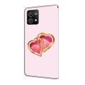 For Motorola Moto G Stylus 5G 2022 Crystal Painted Leather Phone case(Love Peach)