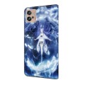 For Motorola Moto G22 Crystal Painted Leather Phone case(Magic Fairy)