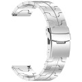 22mm Titanium Metal Watch Band(Silver)