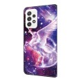 For OPPO A52/A72/A92 Crystal Painted Leather Phone case(Unicorn)