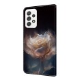 For OPPO A52/A72/A92 Crystal Painted Leather Phone case(Peony)