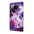 For Nokia 3.4/5.4 Crystal Painted Leather Phone case(Unicorn)