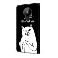 For Nokia 5.3 Crystal Painted Leather Phone case(Dont Touch My Phone)