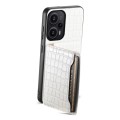 For Xiaomi Redmi Note 12 Turbo/Poco F5 Crocodile Texture Card Bag Design Full Coverage Phone Case(Wh