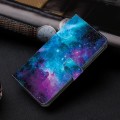 For iPhone X / XS Crystal Painted Leather Phone case(Starry Sky)