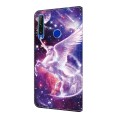For Honor 20 lite/10 Lite Crystal Painted Leather Phone case(Unicorn)