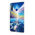 For Honor 20 lite/10 Lite Crystal Painted Leather Phone case(Colorful Sky)