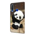 For Honor 20 lite/10 Lite Crystal Painted Leather Phone case(Panda)