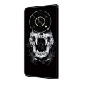 For Honor X9 4G/5G/X30/Magic4 Lite Crystal Painted Leather Phone case(Skull)