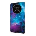 For Honor X9 4G/5G/X30/Magic4 Lite Crystal Painted Leather Phone case(Starry Sky)