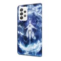 For Samsung Galaxy A33 5G Crystal Painted Leather Phone case(Magic Fairy)