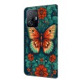 For Xiaomi 11T Pro Crystal Painted Leather Phone case(Flower Butterfly)