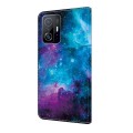 For Xiaomi 11T Pro Crystal Painted Leather Phone case(Starry Sky)