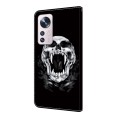 For Xiaomi 12 Crystal Painted Leather Phone case(Skull)