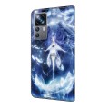 For Xiaomi 12T Pro Crystal Painted Leather Phone case(Magic Fairy)