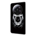 For Xiaomi 13 Ultra Crystal Painted Leather Phone case(Skull)