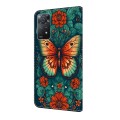 For Xiaomi Redmi Note 11 Pro 4G Global Crystal Painted Leather Phone case(Flower Butterfly)
