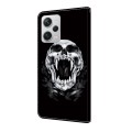 For Xiaomi Redmi Note 12 Pro+ 5G Global Crystal Painted Leather Phone case(Skull)