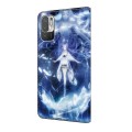 For Xiaomi Redmi Note 10 4G Crystal Painted Leather Phone case(Magic Fairy)