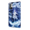 For Xiaomi Redmi Note 10 5G Crystal Painted Leather Phone case(Magic Fairy)