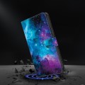 For Xiaomi Redmi Note 12 4G Global Crystal Painted Leather Phone case(Starry Sky)