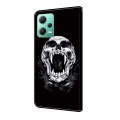 For Xiaomi Redmi Note 12 5G Global Crystal Painted Leather Phone case(Skull)