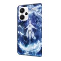 For Xiaomi Redmi Note 13 5G Crystal Painted Leather Phone case(Magic Fairy)