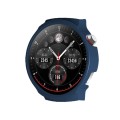 For Aigo Smart Watch V8 Half Coverage PC Watch Protective Case(Midnight Blue)