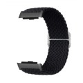 For Huawei Watch D Adjustable Woven Nylon Watch Band(Black)