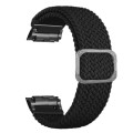 For Huawei Watch D Adjustable Woven Nylon Watch Band(Black)
