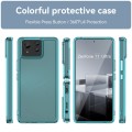 For Asus Zenfone 11 Ultra Candy Series TPU Phone Case(Transparent Blue)