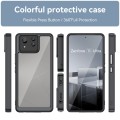 For Asus Zenfone 11 Ultra Colorful Series Acrylic Hybrid TPU Phone Case(Black)