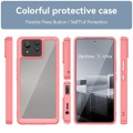 For Asus Zenfone 11 Ultra Colorful Series Acrylic Hybrid TPU Phone Case(Red)
