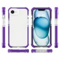 For iPhone SE 2024 Acrylic Full Coverage Shockproof Phone Case(Purple)