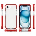 For iPhone SE 2024 Acrylic Full Coverage Shockproof Phone Case(Red)