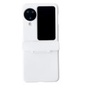 For OPPO Find N3 Flip Skin Feel PC Full Coverage Shockproof Phone Case(White)