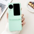 For OPPO Find N3 Flip Skin Feel PC Full Coverage Shockproof Phone Case(Light Green)