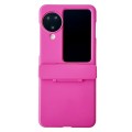 For OPPO Find N3 Flip Skin Feel PC Full Coverage Shockproof Phone Case(Rose Red)